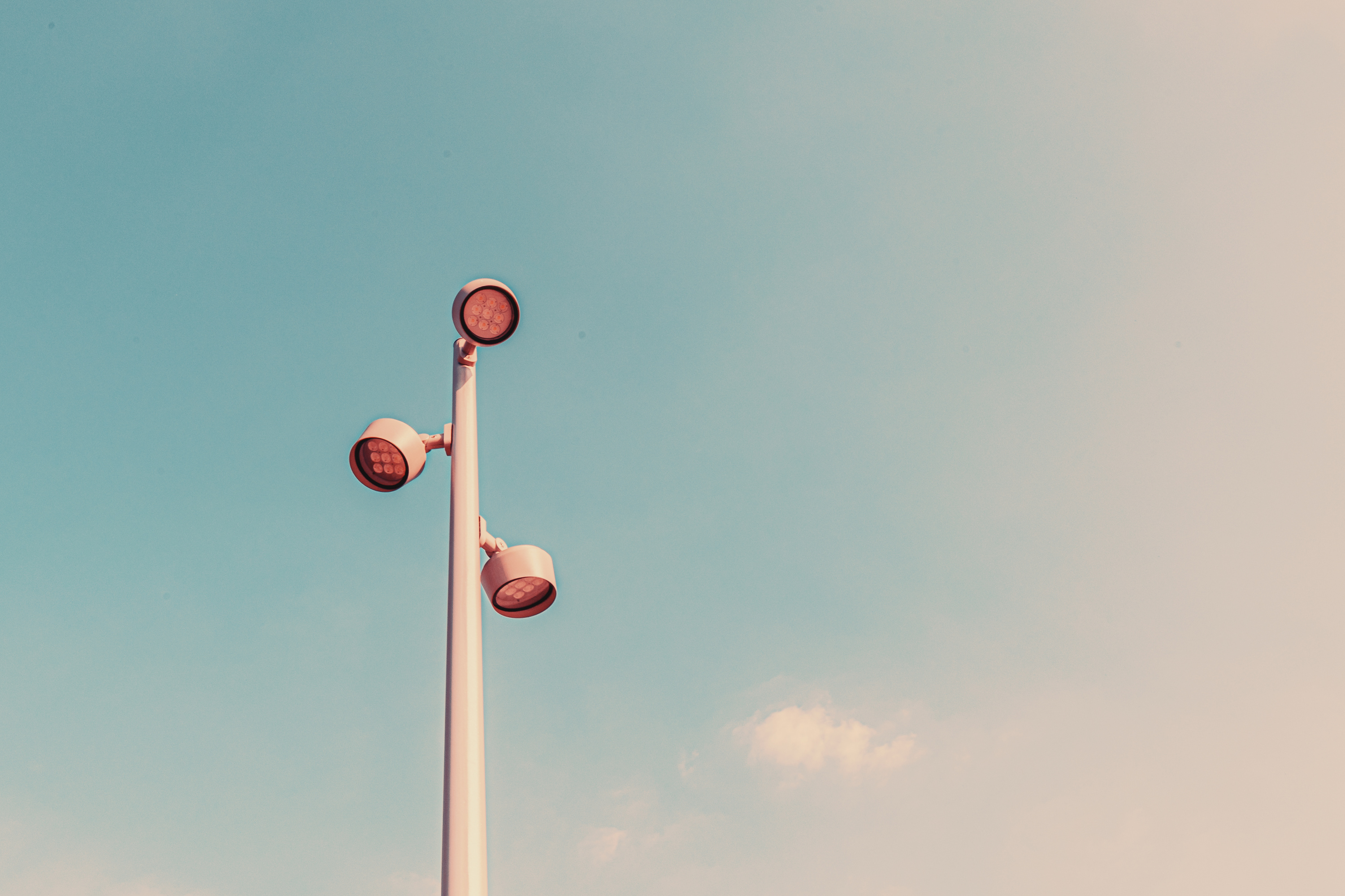 Streetlight on Clear Sky